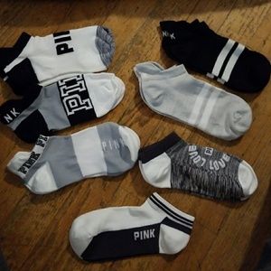 New Ultimate Pink sock, VS, womens. Comfy. 7pairs